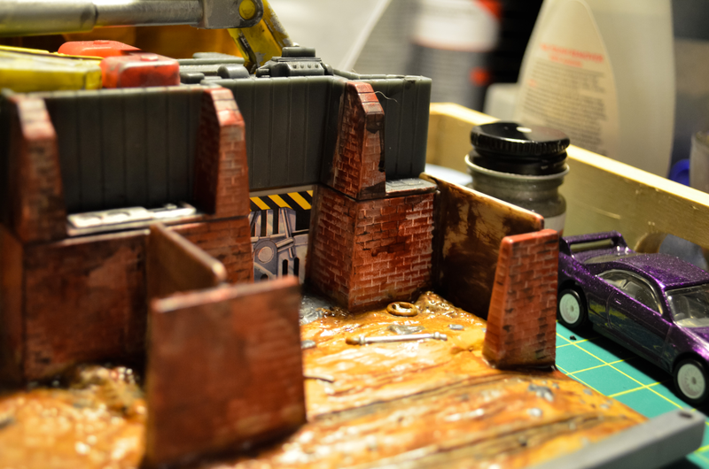 Illustration for article titled New Diorama Under Construction